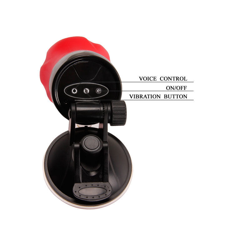 CRAZY BULL - VAGINA FLORA WITH VOICE MASTURBATOR BASE