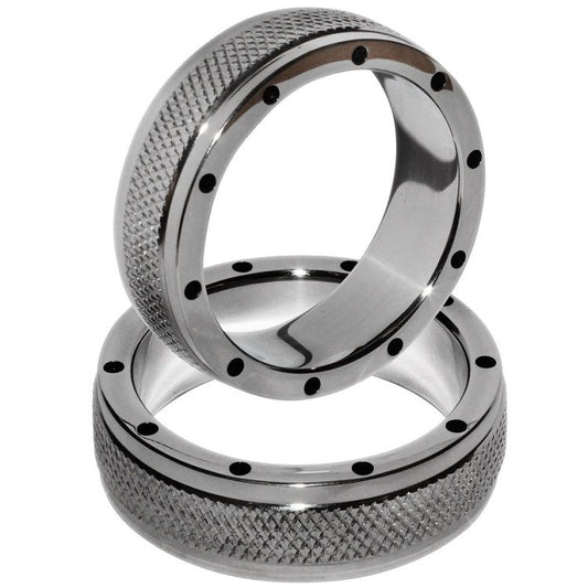 METAL HARD - METAL RING FOR PENIS AND TESTICLES 45MM - 1