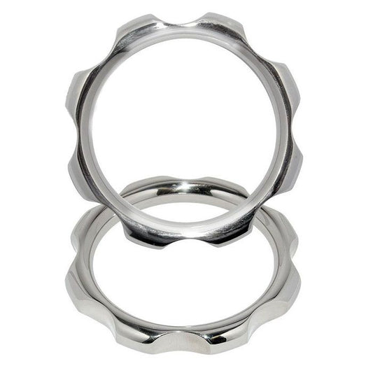METAL HARD - METAL TORQUE RING FOR PENIS AND TESTICLES 45MM - 1