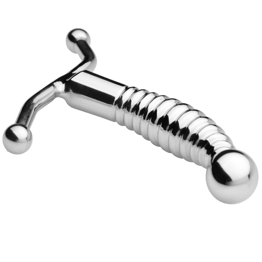 METAL HARD - STEEL PROSTATIC MASSAGER - 1