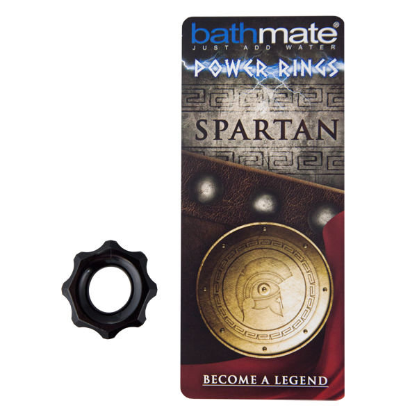 BATHMATE - SPARTAN BLACK PENIS RING - 2