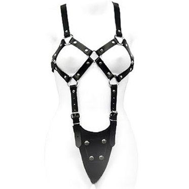 LEATHER BODY - EXPOSED BODY WOMAN - 1