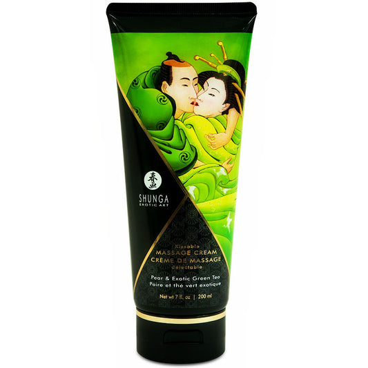 SHUNGA - PEAR & GREEN TEA MASSAGE CREAM 200 ML - 1