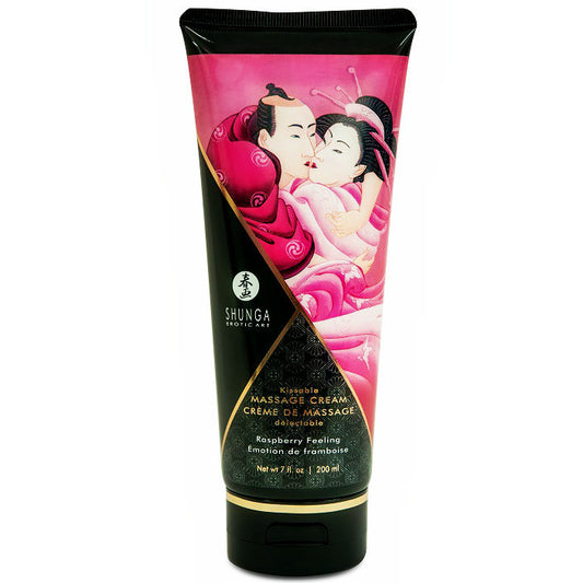 SHUNGA - RASPBERRY MASSAGE CREAM 200 ML - 1