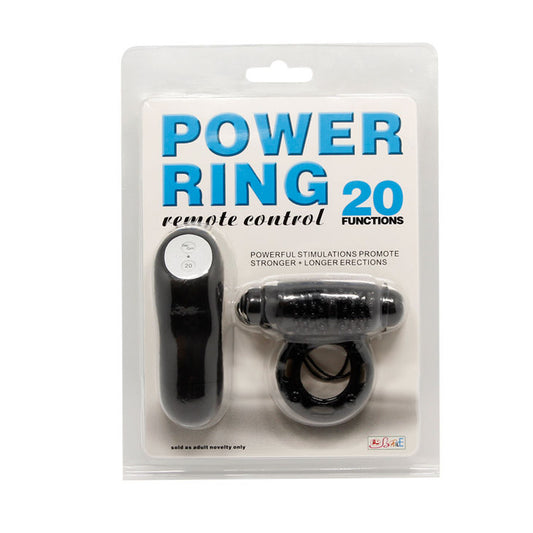 BAILE - TELECOMANDO RING NERO 20V - Secretroomsexyshop