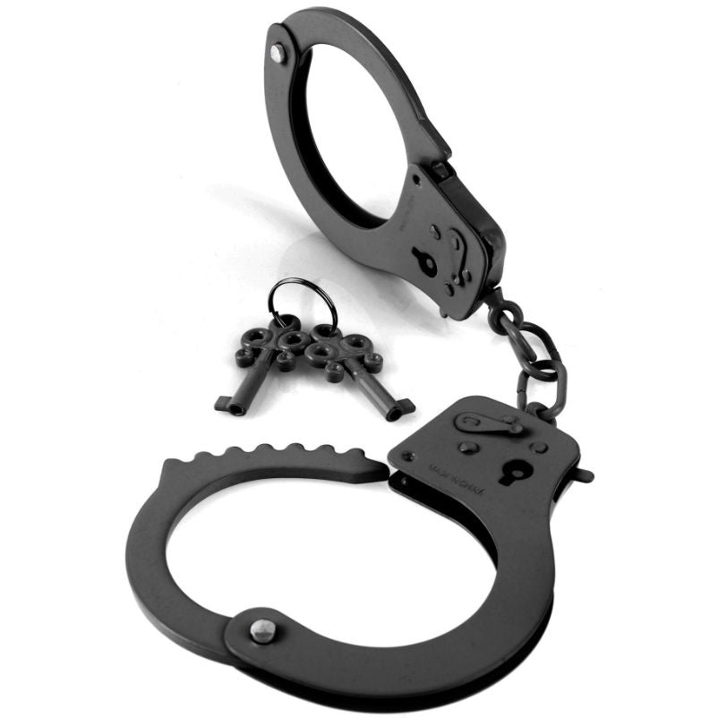 FETISH FANTASY SERIES - OFFICIAL HANDCUFFS BLACK - 3