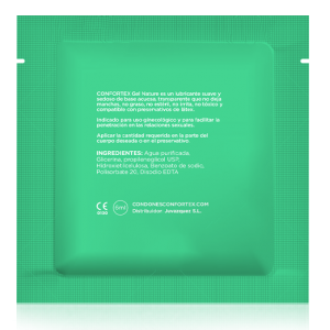 CONFORTEX - LUBRIFICANTE MONODOSE 6ML - Secretroomsexyshop