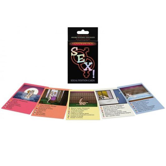 KHEPER GAMES - ADVENTUROUS SEX! CARD GAME - 1