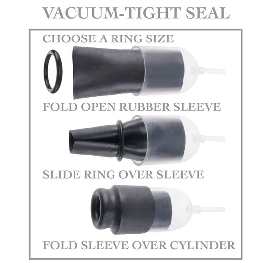FETISH FANTASY SERIES - STIMULATING WAVE SERIES FOR THE GLAND WITH ENHANCING RINGS - 1