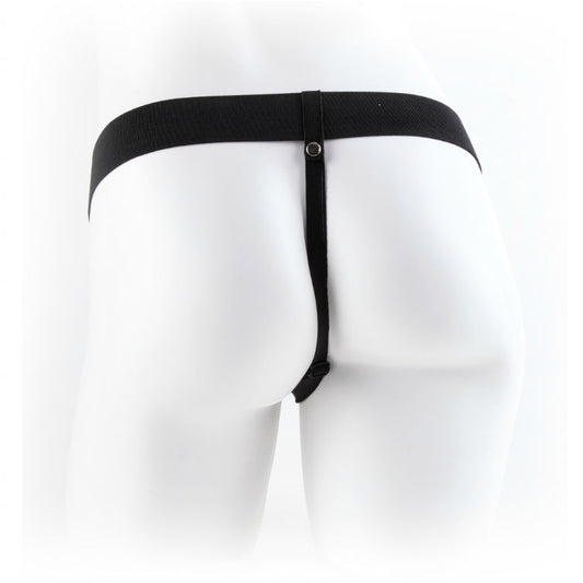 FETISH FANTASY SERIES - SERIES 9 HOLLOW STRAP-ON CON SFERE 22.9CM CARNE - Secretroomsexyshop