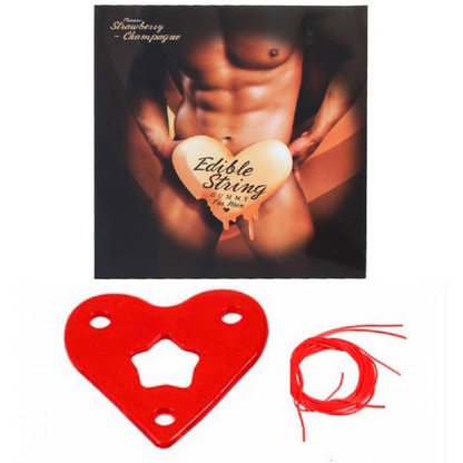 SECRETPLAY - GUMMY THONG FOR STRAWBERRIES WITH CAVA - Secretroomsexyshop