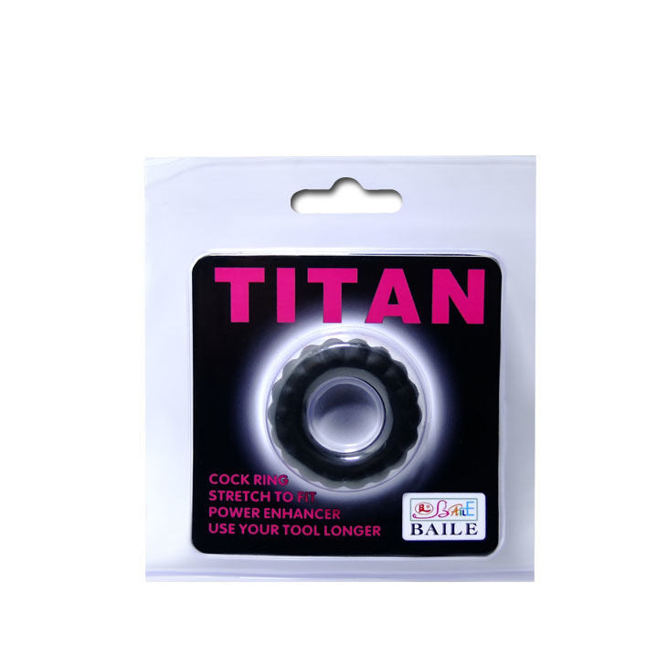 BAILE - TITAN COCKRING BLACK 2 CM - 5