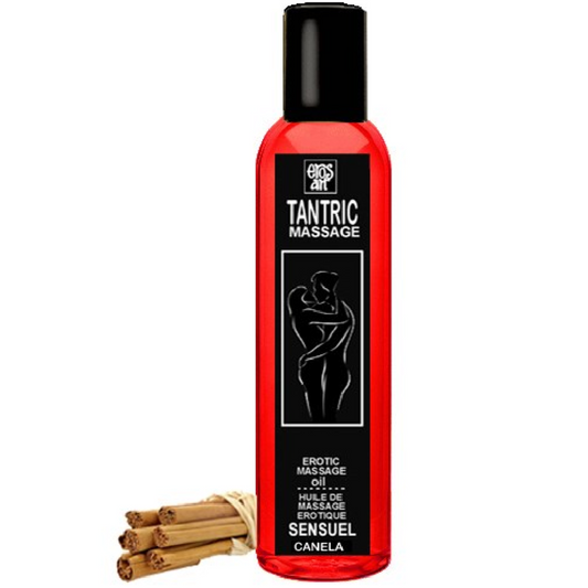 EROS-ART - NATURAL TANTRIC MASSAGE OIL AND APHRODISIAC CINNAMON 30 ML - 1