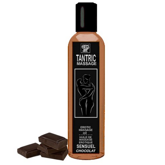 EROS-ART - OLIO DA MASSAGGIO TANTRICO NATURALE E AFRODISIACO AL CIO CCOLATO 30 ML - Secretroomsexyshop