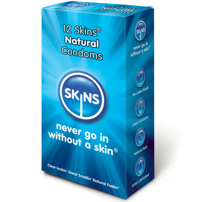 SKINS - CONDOM NATURAL PACK 12 - 2