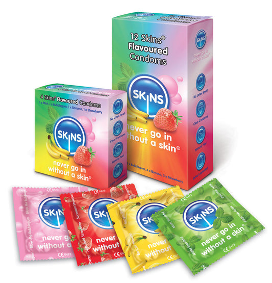 SKINS - CONDOM FLAVOURS 12 PACK - 1