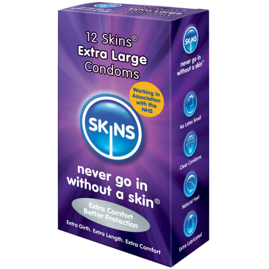 SKINS - CONDOM EXTRA LARGE 12 PACK - 1
