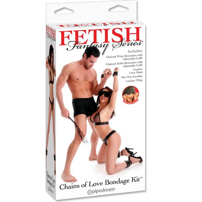 FETISH FANTASY SERIES - CHAINS OF LOVE BONDAGE KIT - 2