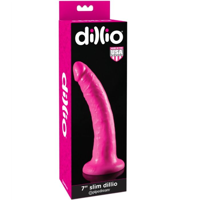 DILLIO - DILDO 17.8 CM - PINK - 3