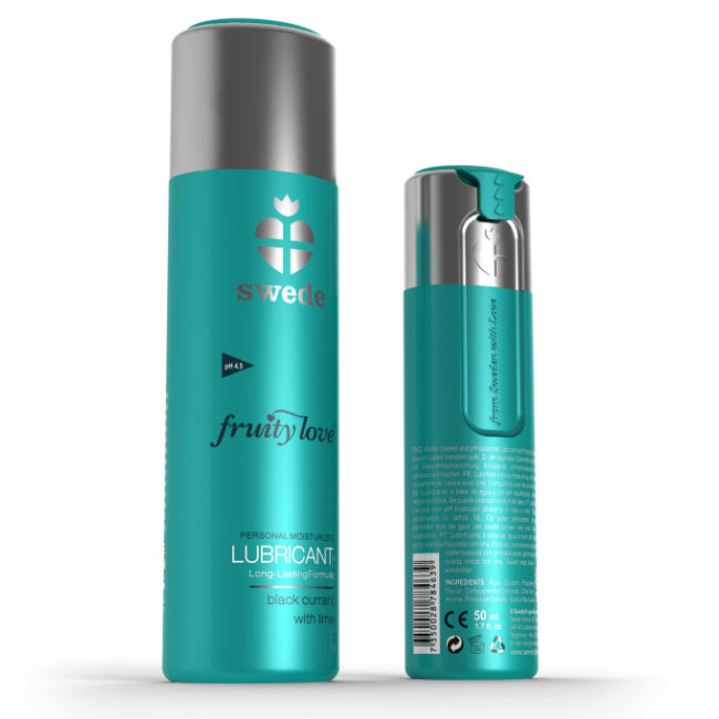 SWEDE - FRUITY LOVE LUBRICANT BLACK CURRANT LIME 50 ML - 2