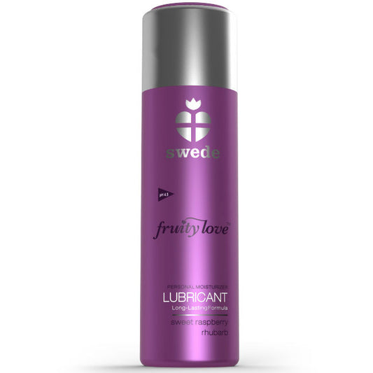 SWEDE - FRUITY LOVE LUBRIFICANTE LAMPONE RABARBARO 50 ML - Secretroomsexyshop