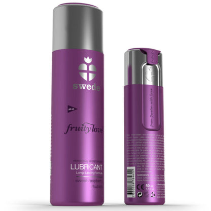 SWEDE - FRUITY LOVE LUBRICANT RASPBERRY RHUBARB 50 ML - 2