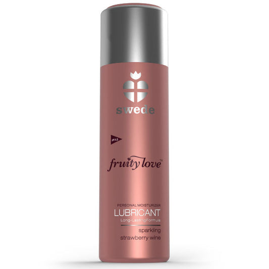 SWEDE - FRUITY LOVE LUBRICANT SPARKLING STRAWBERRY WINE 50 ML - 1