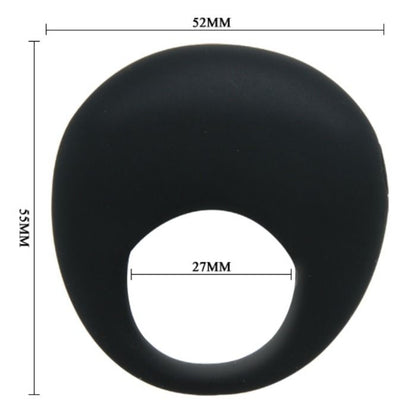 PRETTY LOVE - TRAP VIBRATOR RING BLACK - 5