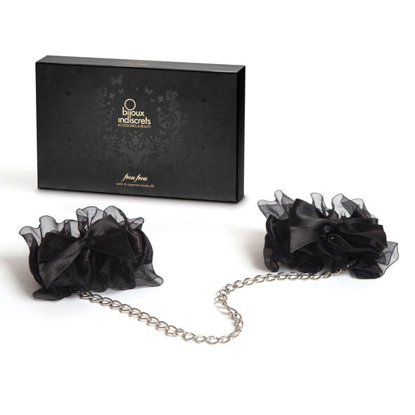 BIJOUX - INDISCRETS FROU FROU ORGANZA HANDCUFFS - 1