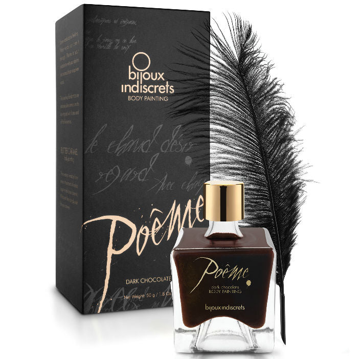 BIJOUX - POEME EDIBLE PAINT BLACK CHOCOLATE 50 GR - 1
