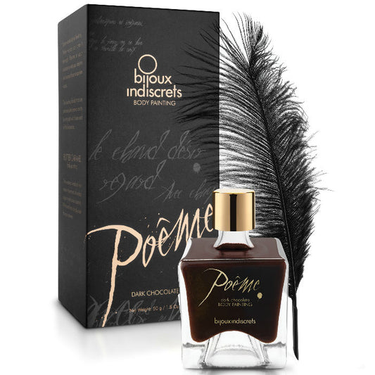 BIJOUX - POEME EDIBLE PAINT BLACK CHOCOLATE 50 GR - 1
