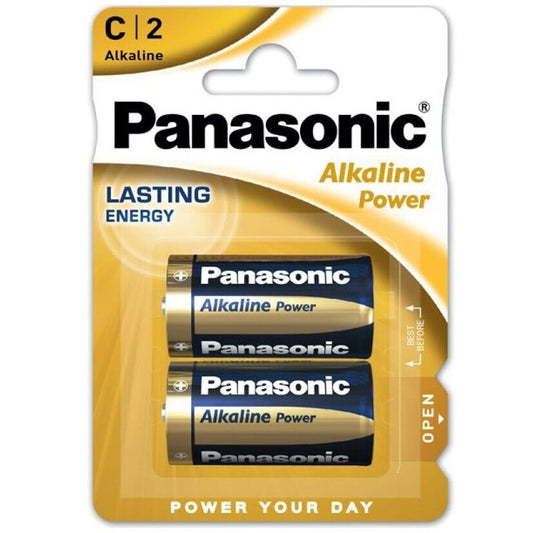 PANASONIC - BRONZE BATTERY C LR14 2 UNITS - 1