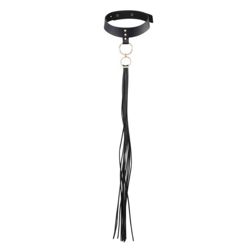 BIJOUX INDISCRETS MAZE - TASSEL CHOKER BLACK - 2