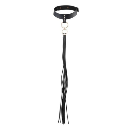 BIJOUX INDISCRETS MAZE - TASSEL CHOKER BLACK - 2
