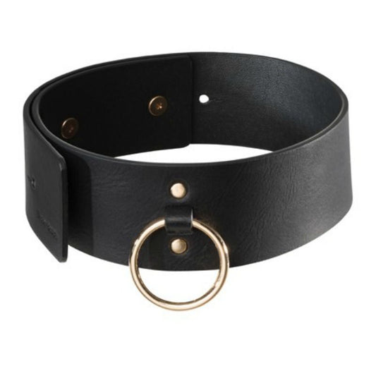BIJOUX INDISCRETS MAZE - BLACK NECKLACE WITH STRAP - 1