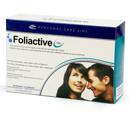500 COSMETICS - FOLIACTIVE PILLS FOOD SUPPLEMENT HAIR LOSS - 1