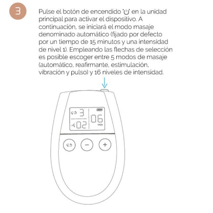 500 COSMETICS - U TONIC ELECTROSTIMULATION MUSCLE TONING AND REAFFIRMATION - 3