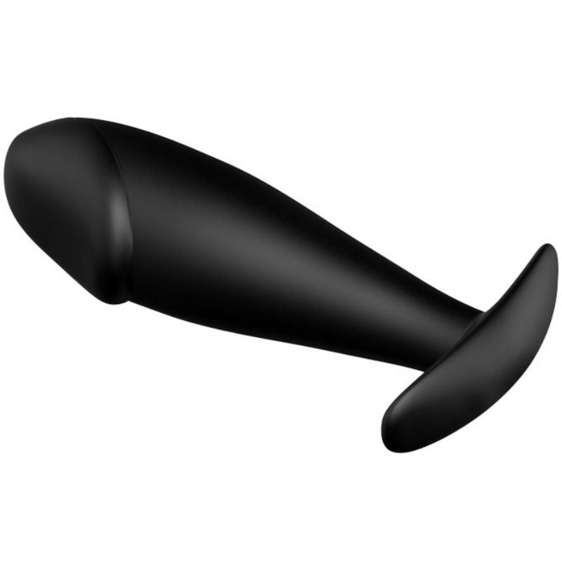 PRETTY LOVE - BLACK SILICONE PENIS BUTT PLUG