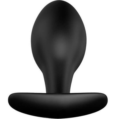 PRETTY LOVE - ANCHORING SILICONE BUTT PLUG 8.5 CM BLACK