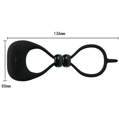 PRETTY LOVE - DOUBLE RING FOR PENIS AND TESTICLES - 6