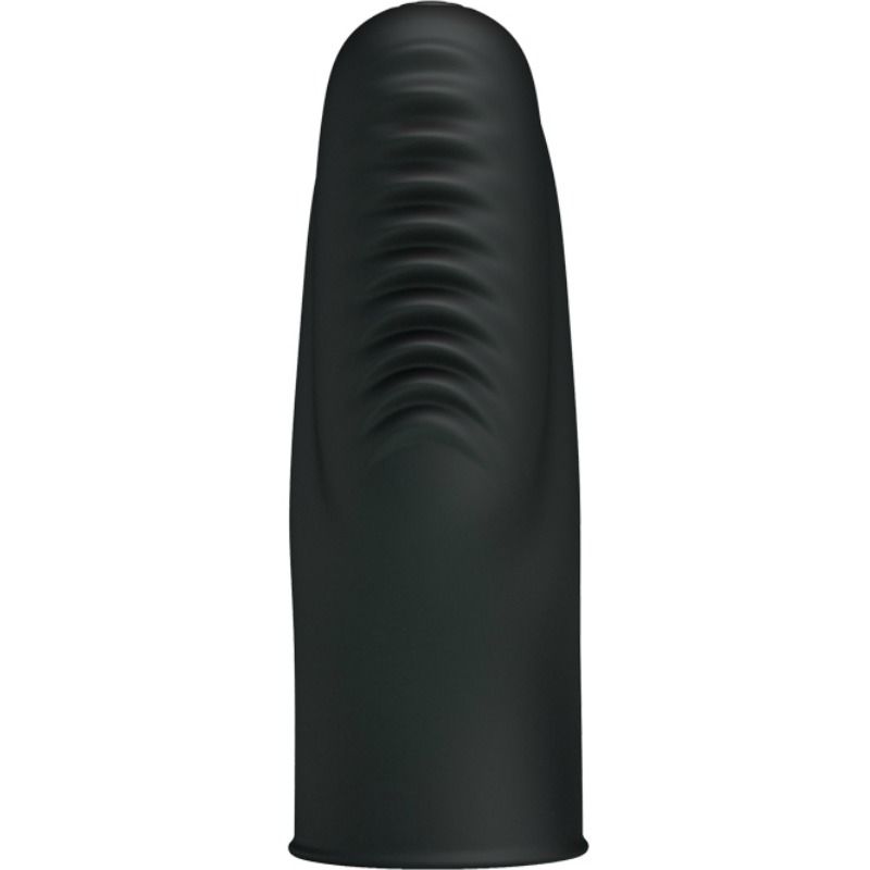 PRETTY LOVE - FLIRTATION STANFORD BLACK VIBRATION THIMBLE - 2