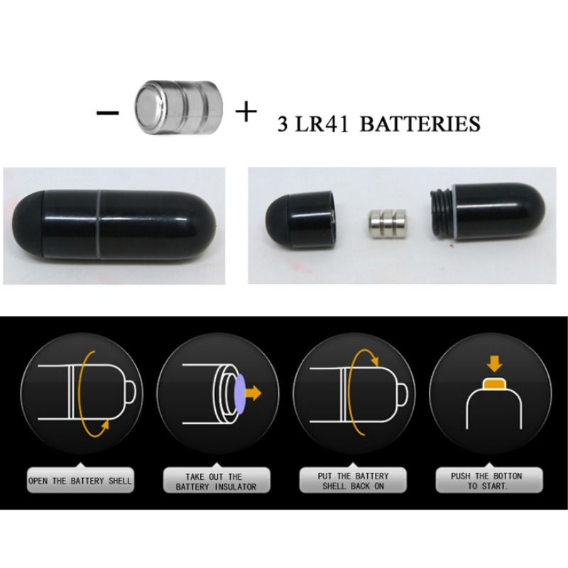 PRETTY LOVE - FLIRTATION STANFORD BLACK VIBRATING THIMBLE