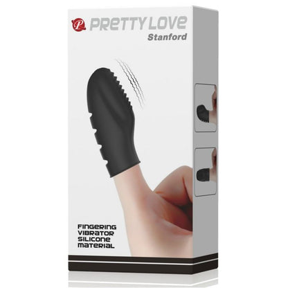 PRETTY LOVE - FLIRTATION STANFORD BLACK VIBRATING THIMBLE