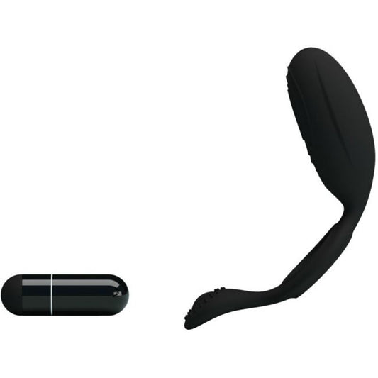 PRETTY LOVE - ETHEL ANELLO VIBRANTE CON STIMOLATORE - Secretroomsexyshop