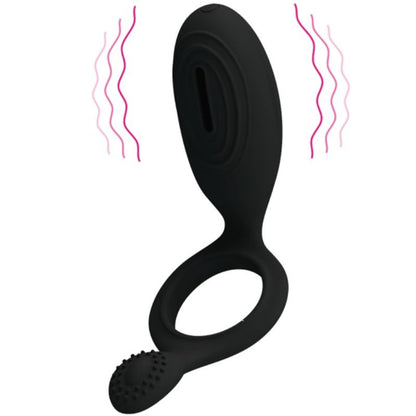 PRETTY LOVE - ETHEL VIBRATING RING WITH STIMULATOR - 9