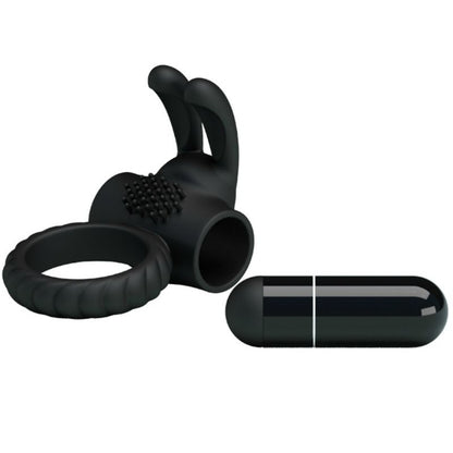PRETTY LOVE - EUDORA VIBRATING RING WITH STIMULATOR - 8