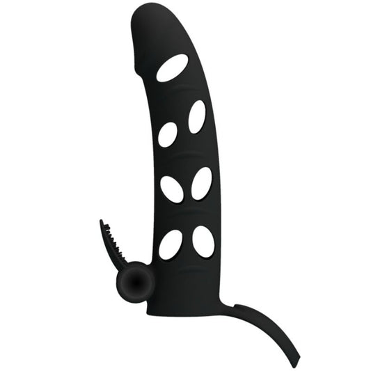 PRETTY LOVE - SILICONE COVER WITH VIBRATION 15.2 CM - 1