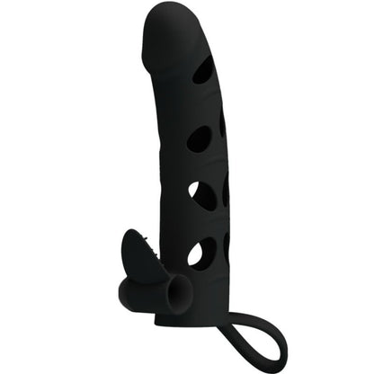 PRETTY LOVE - SILICONE COVER WITH VIBRATION 15.2 CM - 2