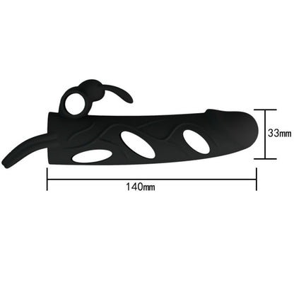 PRETTY LOVE - SILICONE COVER WITH VIBRATION 14 CM 1.0 - 7