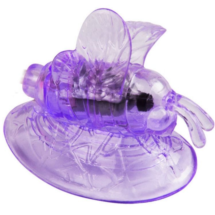 BAILE - LILAC CLITORIS STIMULATION VIBRATING BUTTERFLY - 2